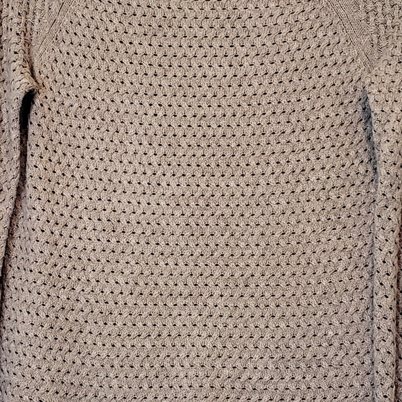 American Eagle Wool Blend Neutral Soft Taupe Light Brown Size Small - Picture 5 of 13